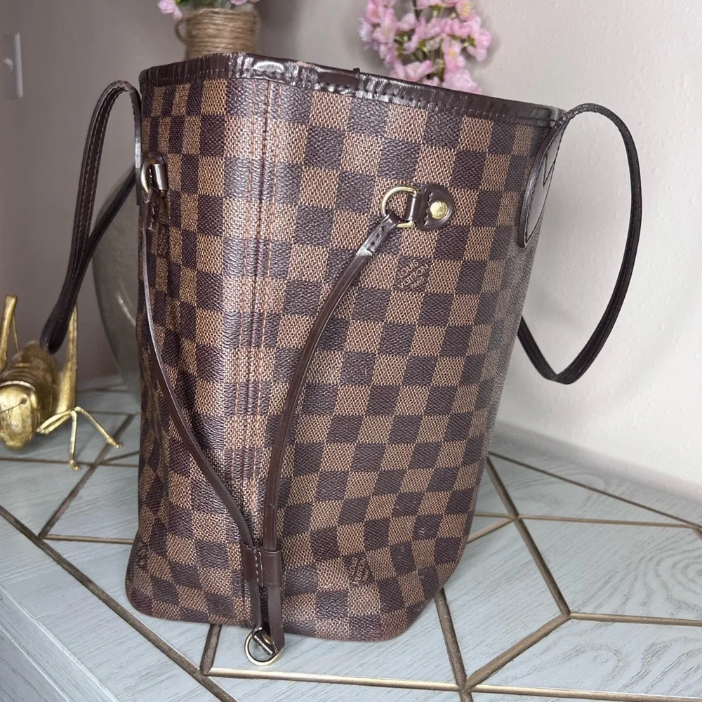 Louis Vuitton Neverful MM Damier Ebene - Picture 2 of 10